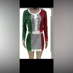 Moschino skirt set